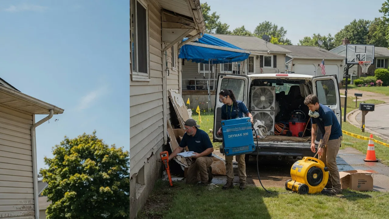 Ceiling Leak Cleanup in Verbank, NY near me